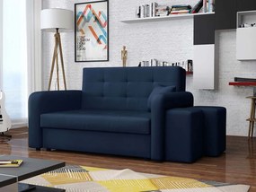 Pohovka s taburetkami Clivia Home II, Taburetka: ľavá strana, Dostupné poťahy: Enjoy 17
