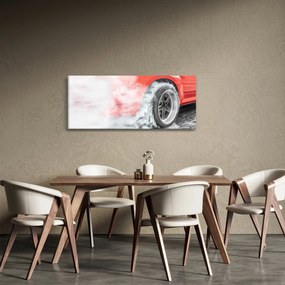Obraz - Závodné auto (120x50 cm)