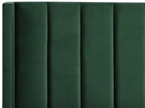 Manželská posteľ 160 cm Vinea (zelená) (s roštom). Vlastná spoľahlivá doprava až k Vám domov. 1078414