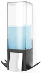 Dávkovač mydla Compactor Edge, 500 ml, čierna