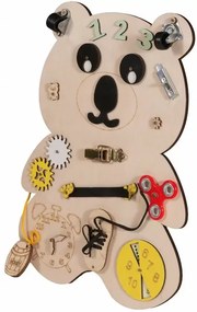 Interaktívna detská tabuľa - MACKO - prírodná