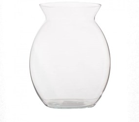 Sklenená váza Gerbera, Simax, 22,5 cm