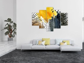 Obraz - Abstraktný akvarel (150x105 cm)