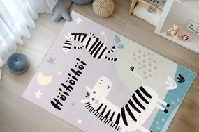 Obsession, Detský kusový koberec Magic Kids ML 103 Daze, 160x230, fialová, detská izba