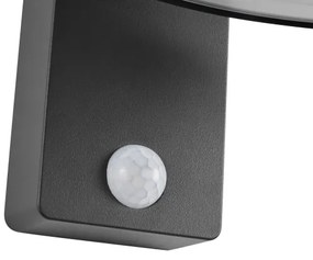 Nordlux - LED solárne nástenné svietidlo so senzorom JUSTINA LED/5W/3,7V IP44