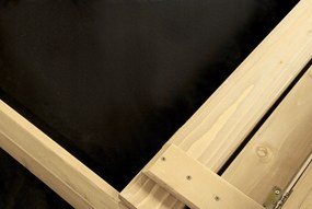 SandTropic Pieskovisko drevene 120x120 cm uzatvárateľné