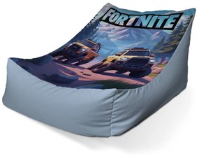 Sablio Sedací vak Lounge FORTNITE Off-road autá - 80 x 95 x 50 cm