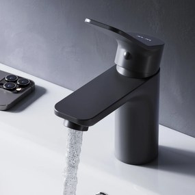 Umývadlová batéria AM.PM X-Joy FXA02122 jednopáková, čierna