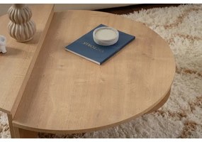 SADA 2x Konferenčný stolík ORION dub