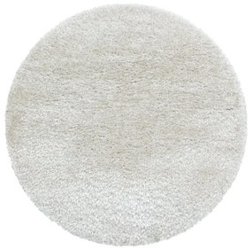 Ayyildiz Kusový koberec BRILLIANT 4200, kulatý, Přírodní Rozmer koberca: 160 cm KRUH