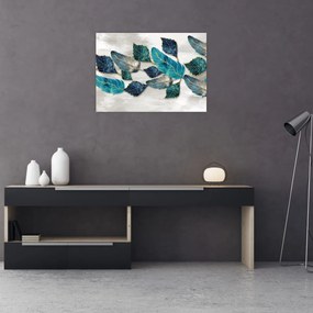 Obraz - Ilustrácie peria (70x50 cm)