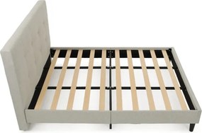 Manželská posteľ béžová 180x200 cm BED-M180 CRM2