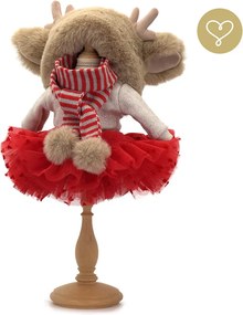 Kostým pre bábiku Lullu – zimná rozprávka plná detailov