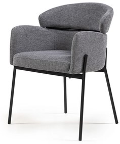 Jídelní křeslo GRANDA šedé