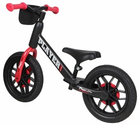 Detský balančný bicykel Qplay Player červené