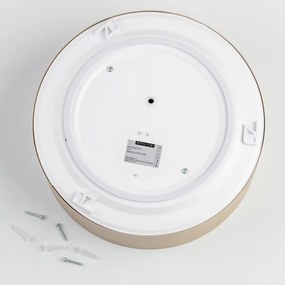 Brilagi - Kúpeľňové stropné svietidlo POOL 2xE27/15W/230V priemer 30 cm IP54 béžová