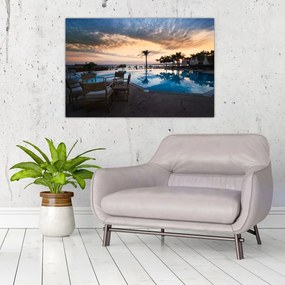 Obraz - Resort pri mori (90x60 cm)