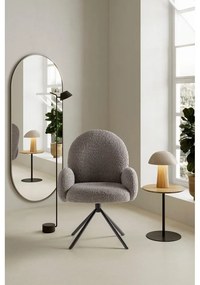Sivé kreslo Dario – Marckeric
