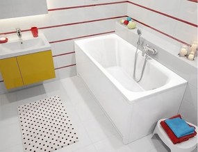 Cersanit Nao, akrylátová vaňa 160x70cm + nožičky, biela, S301-243