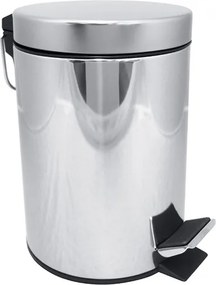 Bemeta Design Odpadkový kôš, 3 l, nerez, lesk - 104315022