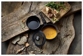 Hliníková súprava rajnice s nepriľnavým povrchom s odnímateľnou rukoväťou a pokrievkou 2 ks 2,4 l – Holm