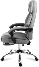 Masážne kancelárske kreslo Boss 6.0 sivé