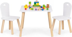 Stôl stôl +2 stoličky detský nábytok set