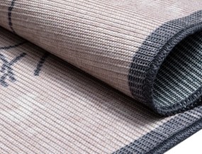 My Flair, Kusový koberec Lena II CA30025 grau – na von aj na doma, 160x230, šedá, chodba / predsieň