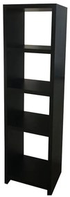 Regál čierna 18M