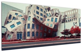 Obraz - architektonická stavba (120x50 cm)