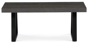 Autronic BONTEC Konferenčný stolík 120x60cm, lamino, sivý dub, CT-R5212 GREY Farba: Hnedá