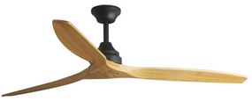 FARO Barcelona FARO 33718DC - Stropný ventilátor ALO L drevo/čierna pr. 152 cm + diaľkové ovládanie FA33718DC