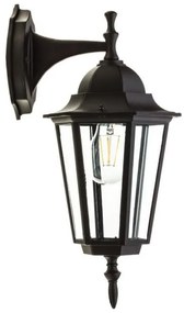 Vonkajšie nástenné svietidlo 1xE27/60W/230V IP44 čierna