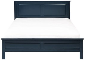 Manželská posteľ 180 cm OLIVE (s roštom) (modrá). Vlastná spoľahlivá doprava až k Vám domov. 1007409