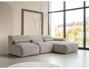 Béžová rohová pohovka (pravý roh) Flex Felix – Miuform