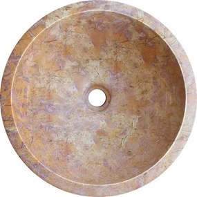 Indera Gemma 501 Ø45 cm Yellow Kamenné umývadlo leštený mramor
