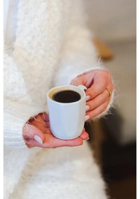 Biele hrnčeky na espresso z kameniny v súprave 2 ks 80 ml Fuori – Vialli Design