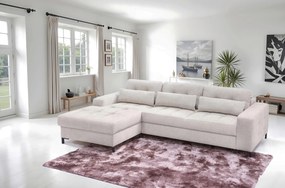 XXXLutz ROHOVÁ SEDAČKA, textil, béžová MID.YOU - Sedačky - 000694007903