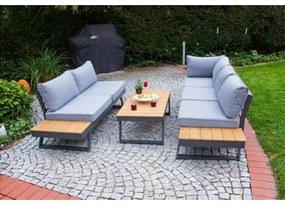 Doppler LIVORNO LOUNGE set - rohové záhradné sedenie