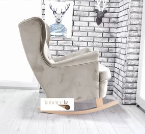 Kreslo Velvet Latte