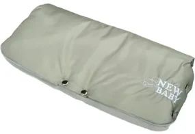 NEW BABY Rukávnik na kočík Classic Fleece olive/light grey