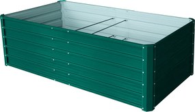 Vyvýšený záhradný záhon BestBerg VZ-940Z / 940 l / 180 x 90 x 58 cm / zelený