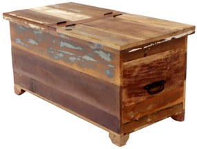 furniture-nabytek.cz - Starobylá truhla 90x45x45 z recyklovaného mangového dreva