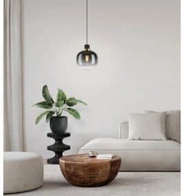 Eglo 99616 - Luster na lanku OILELLA 1xE27/40W/230V šedá