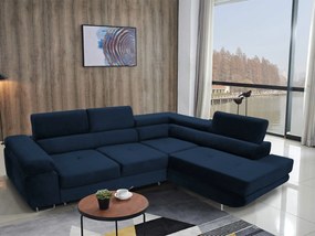 Rohová sedacia súprava Ascend L (granát) (P). Akcia -20%. Vlastná spoľahlivá doprava až k Vám domov. 1056900