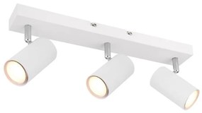 Globo 57911-3W - Bodové svietidlo ROBBY 3xGU10/35W/230V biela