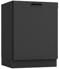 Kuchynská skrinka Anika D60 PC P/L grafit/grafit