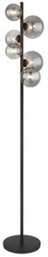 Globo 56133-6S - LED Stojacia lampa RIHA 6xG9/3,5W/230V dymová/čierna