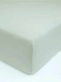 Jersey plachta s elastanom Deluxe 220 × 200 cm – sivozelená