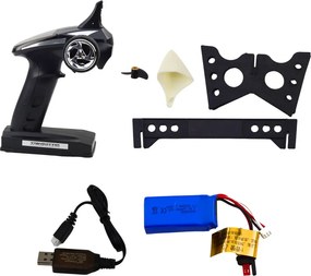 LEAN Toys Vitality Motorový čln FT007 na diaľkové ovládanie RC 1:16 bielo-červený